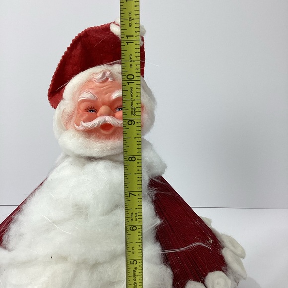 Vintage Magazine Santa Readers Digest Homemade Santa Figure Decoration - Picture 9 of 11